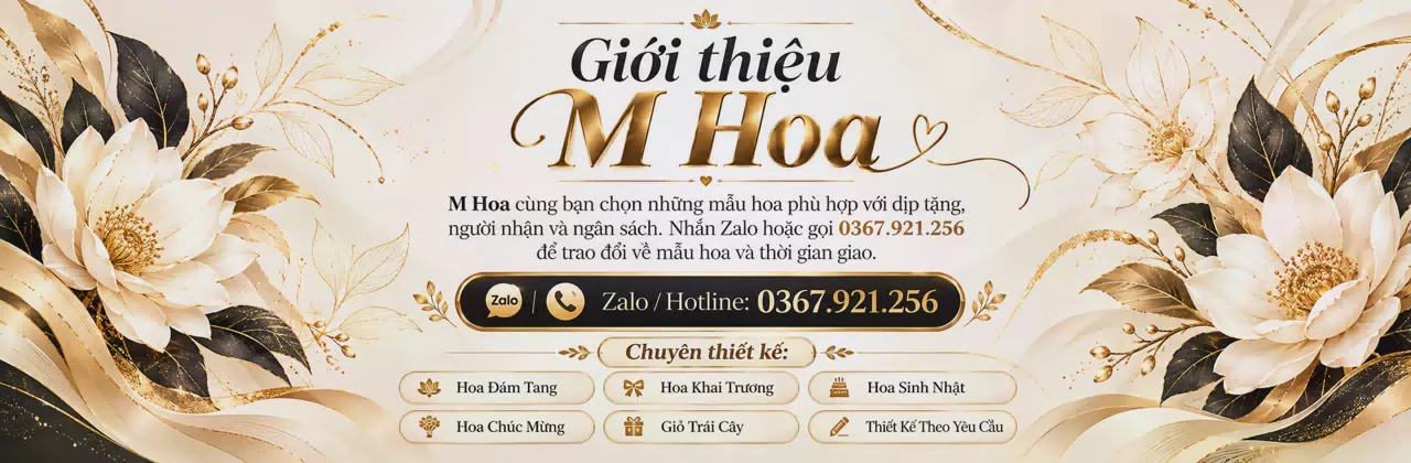 Ảnh bìa Shop hoa tươi Xã Thiên Lộc Hà Nội - Đồng hành cùng những dịp đặc biệt